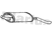 Exhaust backbox / end silencer