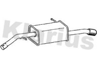 Exhaust backbox / end silencer