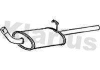 Exhaust backbox / end silencer