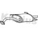 Exhaust backbox / end silencer