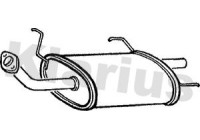 Exhaust backbox / end silencer