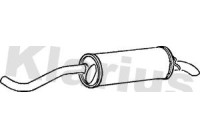 Exhaust backbox / end silencer