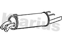 Exhaust backbox / end silencer