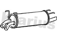 Exhaust backbox / end silencer