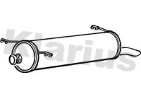 Exhaust backbox / end silencer