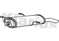 Exhaust backbox / end silencer