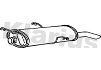 Exhaust backbox / end silencer