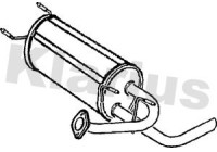 Exhaust backbox / end silencer