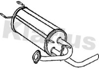 Exhaust backbox / end silencer