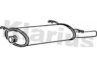 Exhaust backbox / end silencer