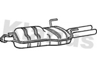 Exhaust backbox / end silencer