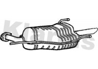 Exhaust backbox / end silencer