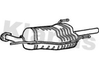 Exhaust backbox / end silencer