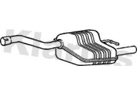 Exhaust backbox / end silencer