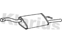 Exhaust backbox / end silencer
