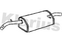 Exhaust backbox / end silencer