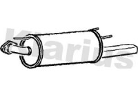 Exhaust backbox / end silencer