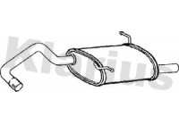 Exhaust backbox / end silencer