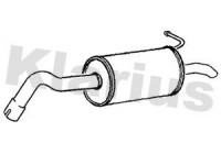 Exhaust backbox / end silencer