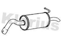 Exhaust backbox / end silencer