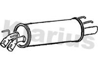 Exhaust backbox / end silencer