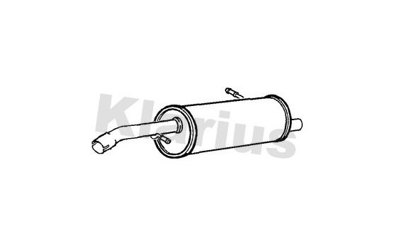 Exhaust backbox / end silencer, Image 2