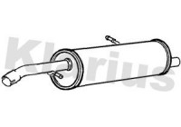 Exhaust backbox / end silencer
