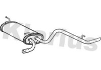 Exhaust backbox / end silencer