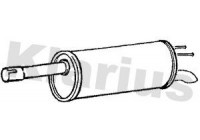 Exhaust backbox / end silencer