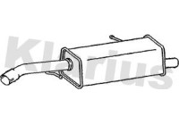 Exhaust backbox / end silencer