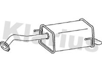 Exhaust backbox / end silencer