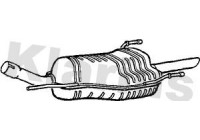 Exhaust backbox / end silencer