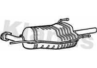 Exhaust backbox / end silencer