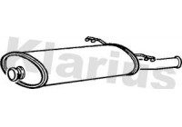 Exhaust backbox / end silencer