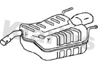 Exhaust backbox / end silencer