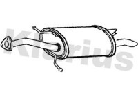 Exhaust backbox / end silencer