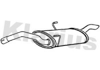 Exhaust backbox / end silencer