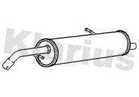 Exhaust backbox / end silencer