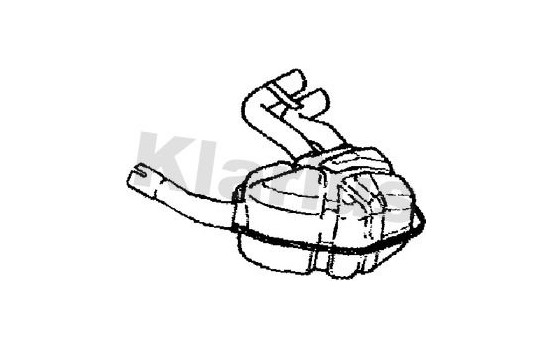 Exhaust backbox / end silencer