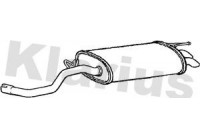 Exhaust backbox / end silencer