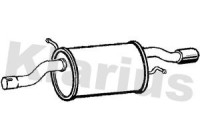 Exhaust backbox / end silencer