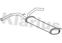Exhaust backbox / end silencer