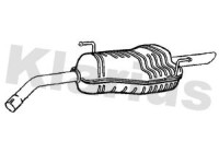 Exhaust backbox / end silencer