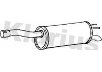 Exhaust backbox / end silencer
