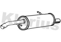 Exhaust backbox / end silencer