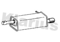 Exhaust backbox / end silencer