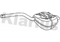 Exhaust backbox / end silencer