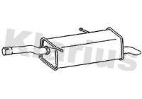 Exhaust backbox / end silencer