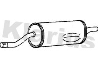 Exhaust backbox / end silencer