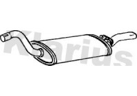 Exhaust backbox / end silencer